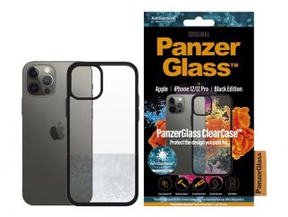 CLEARCASE WITH BLACKFRAME FOR APPLE IPHONE 12/12 PRO