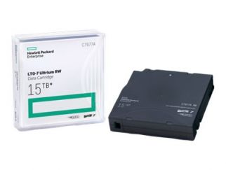 HPE Ultrium RW Data Cartridge - LTO Ultrium 7 - 6 TB / 15 TB - slate blue