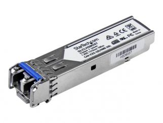 StarTech.com Cisco GLC-LH-SMD Compatible SFP Module, 1000BASE-LX/LH, 1GbE Single Mode (SMF) Fiber Optic Transceiver, 1GE Gigabit Ethernet SFP, LC Connector, 10km, 1310nm, DDM, Firepower - Lifetime Warranty (GLCLHSMDST) - SFP (mini-GBIC) transceiver module