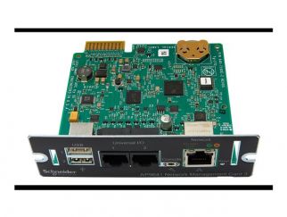 APC Network Management Card 3 with PowerChute Network Shutdown & Environmental Monitoring - remote management adapter