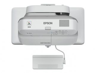 Epson EB-695Wi - 3LCD projector - LAN - grey, white