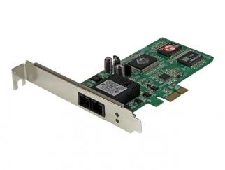 StarTech.com PCI Express Gigabit Ethernet Multimode SC Fiber Network Card - network adapter - PCIe - 1000Base-FX