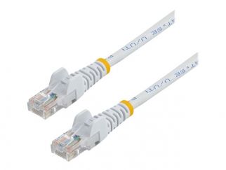 StarTech.com 0.5m White Cat5e / Cat 5 Snagless Ethernet Patch Cable 0.5 m - patch cable - 50 cm - white