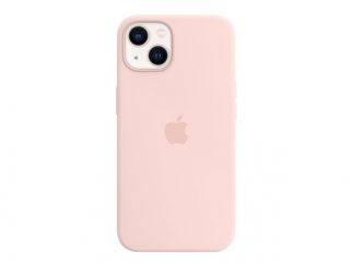 Apple - Back cover for mobile phone - with MagSafe - silicone - chalk pink - for iPhone 13