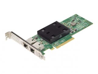 Lenovo ThinkSystem Broadcom NX-E - Network adapter - PCIe 3.0 x8 low profile - 10Gb Ethernet x 2 - for ThinkAgile VX3530-G Appliance, VX7330-N Appliance, ThinkSystem SR250 V2, ST250 V2, ST50 V2