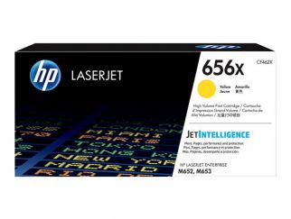 HP 656X - High Yield - yellow - original - LaserJet - toner cartridge (CF462X) - for Color LaserJet Enterprise M652dn, M652n, M653dh, M653dn, M653x