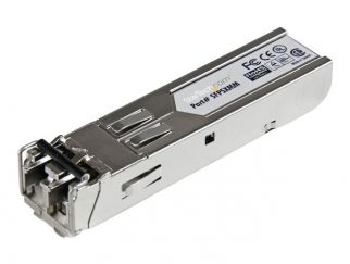 StarTech.com MSA Uncoded Compatible SFP Module, 1000BASE-SX, 1GbE Multi Mode (MMF) Fiber Optic Transceiver, 1GE Gigabit Ethernet SFP, LC Connector, 550m, 850nm, DDM, 1Gbps Mini GBIC Module - Lifetime Warranty (SFPSXMM) - SFP (mini-GBIC) transceiver module