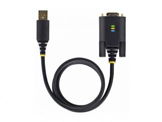 StarTech.com 6.6ft/2m USB to Null Modem Serial Adapter Cable, FTDI, RS232 - USB / serial cable - USB to DB-9 - 2 m