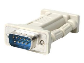 StarTech.com DB9 RS232 Serial Null Modem Adapter - Null modem adapter - DB-9 (M) to DB-9 (F) - NM9MF - null modem adapter - DB-9 to DB-9