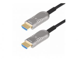 StarTech.com 100ft (30.4m) HDMI 2.1 Hybrid Active Optical Cable (AOC), CMP, Plenum Rated, 8K Ultra High Speed HDMI Fiber Optic Cable, 48Gbps, 8K 60Hz/4K 120Hz, HDR10+/FRL/TMDS/eARC - CMP In Wall HDMI 2.1/2.0 Cord (8K-A-100F-HDMI-CABLE) - HDMI cable - 30.4