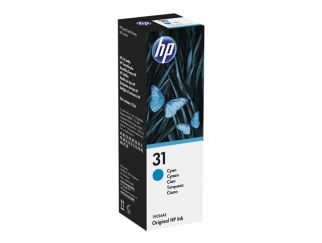HP 31 - 70 ml - cyan - original - ink refill - for Smart Tank 51XX, 67X, 70XX, 73XX, 750, 76XX, Smart Tank Plus 55X, 570, 655