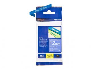 Brother TZe-535 - White on blue - Roll (1.2 cm x 8 m) 1 cassette(s) laminated tape - for Brother PT-D210, D600, H110, P-Touch PT-1005, D450, E310, H110, P-Touch Cube Pro PT-P910