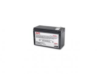 APC Replacement Battery Cartridge #110 - UPS battery - 1 x battery - Lead Acid - black - for P/N: BE650G2-CP, BE650G2-FR, BE650G2-GR, BE650G2-IT, BE650G2-SP, BE650G2-UK, BR650MI