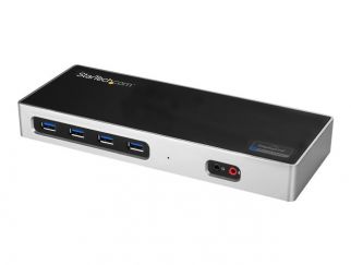 StarTech.com Dual 4K Dock - Mac and Windows - USB-A & USB-C - DP & HDMI (DK30A2DH) - Docking station - USB-C / Thunderbolt 3 - 2 x HDMI - 1GbE - for P/N: ARMBARDUO, ARMBARDUOV, ARMDUAL30, ARMDUALV, ARMSLIMDUO, DK30ADD, SVA20N2NEUA, TB33A1C