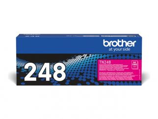 Brother TN248M - Magenta - original - box - toner cartridge - for P/N: DCPL3520CDWE, DCPL3520CDWRE1, HLL3220CWRE1, MFCL3740CDWE, MFCL3740CDWRE1