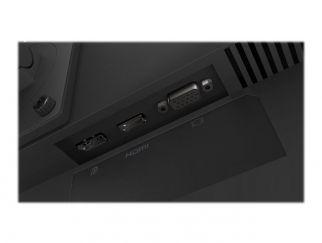 Lenovo ThinkVision E22-28 - LED monitor - 22" (21.5" viewable) - 1920 x 1080 Full HD (1080p) @ 60 Hz - IPS - 250 cd/m² - 1000:1 - 4 ms - HDMI, VGA, DisplayPort - speakers - raven black