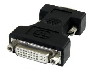 StarTech.com DVI to VGA Cable Adapter - Black - F/M (DVIVGAFMBK) - VGA adapter