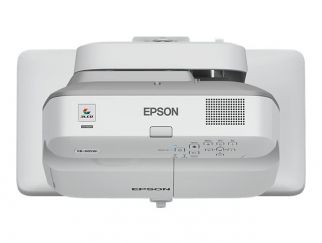 Epson EB-685Wi - 3LCD projector - LAN - grey, white