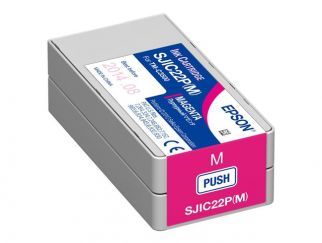 Epson SJIC22P(M) - Magenta - original - ink cartridge - for TM C3500