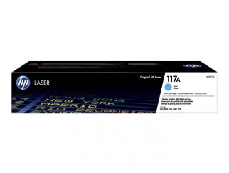 HP 117A - Cyan - original - toner cartridge (W2071A) - for Color Laser 150a, 150nw, MFP 178nw, MFP 178nwg, MFP 179fnw, MFP 179fwg