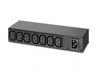 APC Basic Rack PDU AP6015A - Power distribution unit (rack-mountable) - AC 100/120/200/208/230/240 V - input: IEC 60320 C14 - output connectors: 8 (power IEC 60320 C13) - 1U - black - for P/N: SMTL1000RMI2UC, SMX1000C, SMX1500RM2UC, SMX1500RM2UCNC, SMX750