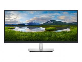 Dell P3424WE - LED monitor - curved - 34" (34.14" viewable) - 3440 x 1440 WQHD @ 60 Hz - IPS - 300 cd/m² - 1000:1 - 5 ms - HDMI, DisplayPort, USB-C - with 3 years Limited Hardware Warranty with Advanced Exchange Service and Premium Panel Exchange