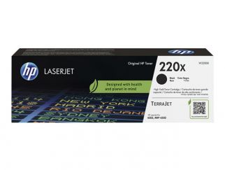 HP 220X - High Yield - black - original - LaserJet - box - toner cartridge (W2200X) - for Color LaserJet 4302, Color LaserJet Pro 4202, 4302, MFP 4303