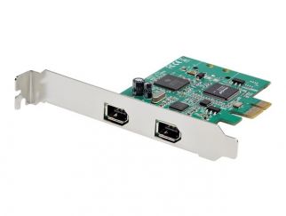 StarTech.com 2 Port 1394a PCI Express FireWire Card - PCIe FireWire Adapter - FireWire adapter - PCIe - FireWire x 2 - TAA Compliant