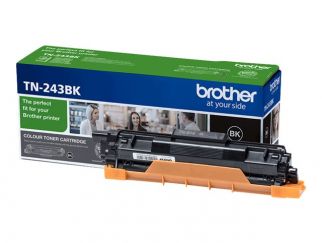 Brother TN243BK - Black - original - toner cartridge - for Brother DCP-L3510, L3517, L3550, HL-L3210, L3230, L3270, MFC-L3710, L3730, L3750, L3770
