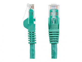 StarTech.com 100ft CAT6 Cable, 10 Gigabit Snagless RJ45 650MHz 100W PoE Cat 6 Patch Cord, 10GbE UTP CAT6 Network Cable, Green CAT6 Ethernet Cable, Fluke Tested/Wiring is UL Certified/TIA - Category 6 - 24AWG (N6PATCH100GN) - patch cable - 30.5 m - green