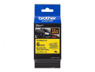 Brother TZe-FX611 - flexible tape - 1 cassette(s) - Roll (0.6 cm x 8 m)