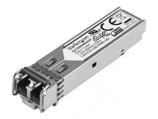 StarTech.com Cisco GLC-SX-MM-RGD Compatible SFP Module, 1000BASE-SX, 1GbE Multimode Fiber MMF Optic Transceiver, LC Connector, 550m, 850nm, DDM, Cisco ASR920, IE2000 IE4000, 1GE Mini GBIC - Lifetime Warranty (GLCSXMMRGDST) - SFP (mini-GBIC) transceiver mo