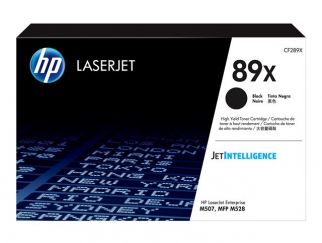 HP 89X - High capacity - black - original - LaserJet - toner cartridge (CF289X)