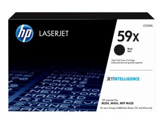 HP 59X - High Yield - black - original - LaserJet - toner cartridge (CF259X) - for LaserJet Pro M304a, M404dn, M404dw, M404n, M428fdw