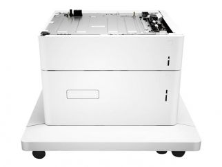 HP Paper Feeder and Stand - printer base with media feeder - 2550 sheets