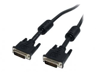 StarTech.com Dual Link DVI-I Cable - 20 ft - Digital and Analog - Male to Male Cable - Computer Monitor Cable - DVI Cord - DVI to DVI Cable (DVIIDMM20) - DVI cable - 6.1 m