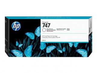 HP 747 - 300 ml - gloss enhancer - original - DesignJet - ink cartridge - for DesignJet Z9+ PostScript, Z9+dr, Z9+dr PostScript