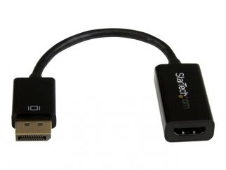 StarTech.com DisplayPort 1.2 to HDMI Adapter - 4K 30Hz - Active Audio Video Converter for DP laptop computers and HDMI Monitor Displays (DP2HD4KS) - Video converter - DisplayPort - HDMI - for P/N: DKM30CHDPD, DKM30CHDPDUE, SV231QDPU34K, TB3CDK2DP, TB3CDK2