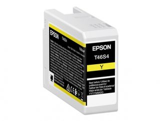 Epson T46S4 - 25 ml - yellow - original - ink cartridge - for SureColor P706, SC-P700, SC-P700 Mirage Bundling