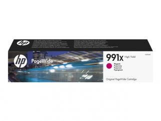 HP 991X - 187 ml - High Yield - magenta - original - PageWide - ink cartridge - for PageWide Color 755, PageWide Managed P77740, P77760, PageWide Pro 750, 772, 777