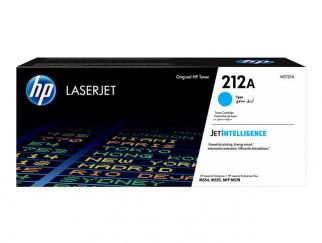 HP 212A - Cyan - original - LaserJet - toner cartridge (W2121A) - for Color LaserJet Enterprise M555, MFP M578, LaserJet Enterprise Flow MFP M578