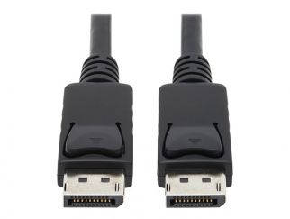 Eaton Tripp Lite Series DisplayPort Cable with Latching Connectors, 4K 60 Hz (M/M), Black, 6 ft. (1.83 m) - DisplayPort cable - DisplayPort (M) to DisplayPort (M) - 1.8 m - black