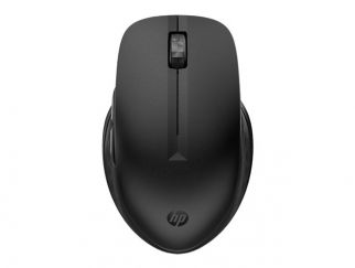 HP 435 - Mouse - ergonomic - multi-device - 5 buttons - wireless - 2.4 GHz, Bluetooth 5.2 - Bluetooth USB adapter