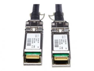 Cisco SFP+ Copper Twinax Cable - Direct attach cable - SFP+ to SFP+ - 5 m - twinaxial - SFF-8436/IEEE 802.3ae - for 250 Series, Catalyst 2960, 2960G, 2960S, ESS9300, Nexus 93180, 9336, 9372, UCS 6140, C4200