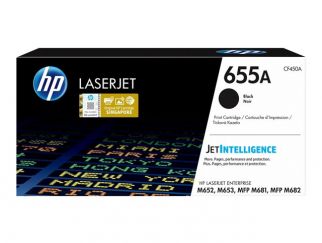 HP 655A - Black - original - LaserJet - toner cartridge (CF450A) - for Color LaserJet Managed Flow MFP M681, LaserJet Enterprise Flow MFP M681, MFP M682