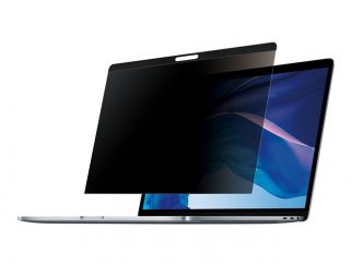 StarTech.com Laptop Privacy Screen for 13 inch MacBook Pro & MacBook Air, Magnetic Removable Security Filter, Blue Light Reducing Screen Protector 16:10, Matte/Glossy, +/-30 Degree Viewing - Blue Light Filter (PRIVSCNMAC13) - Notebook privacy filter - rem