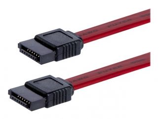 StarTech.com 12in SATA Serial ATA Cable - SATA cable - Serial ATA 150/300 - SATA (F) to SATA (F) - 1 ft - red - SATA12 - SATA cable - Serial ATA 150/300 - SATA (F) to SATA (F) - 30.5 cm - red - for P/N: 10P6G-PCIE-SATA-CARD, 2P6G-PCIE-SATA-CARD, 4P6G-PCIE