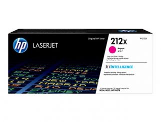 HP 212X - High Yield - magenta - original - LaserJet - toner cartridge (W2123X) - for Color LaserJet Enterprise M555, MFP M578, LaserJet Enterprise Flow MFP M578