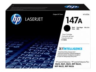 HP 147A - Black - original - LaserJet - toner cartridge (W1470A) - for LaserJet Enterprise MFP M634, LaserJet Enterprise Flow MFP M634, MFP M635, MFP M636