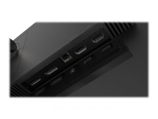 Lenovo ThinkVision T27q-20 - LED monitor - 27" - 2560 x 1440 QHD - IPS - 350 cd/m² - 1000:1 - 4 ms - HDMI, DisplayPort - raven black